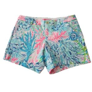 Lilly Pulitzer Knit Callahan Shorts size 12 🩵